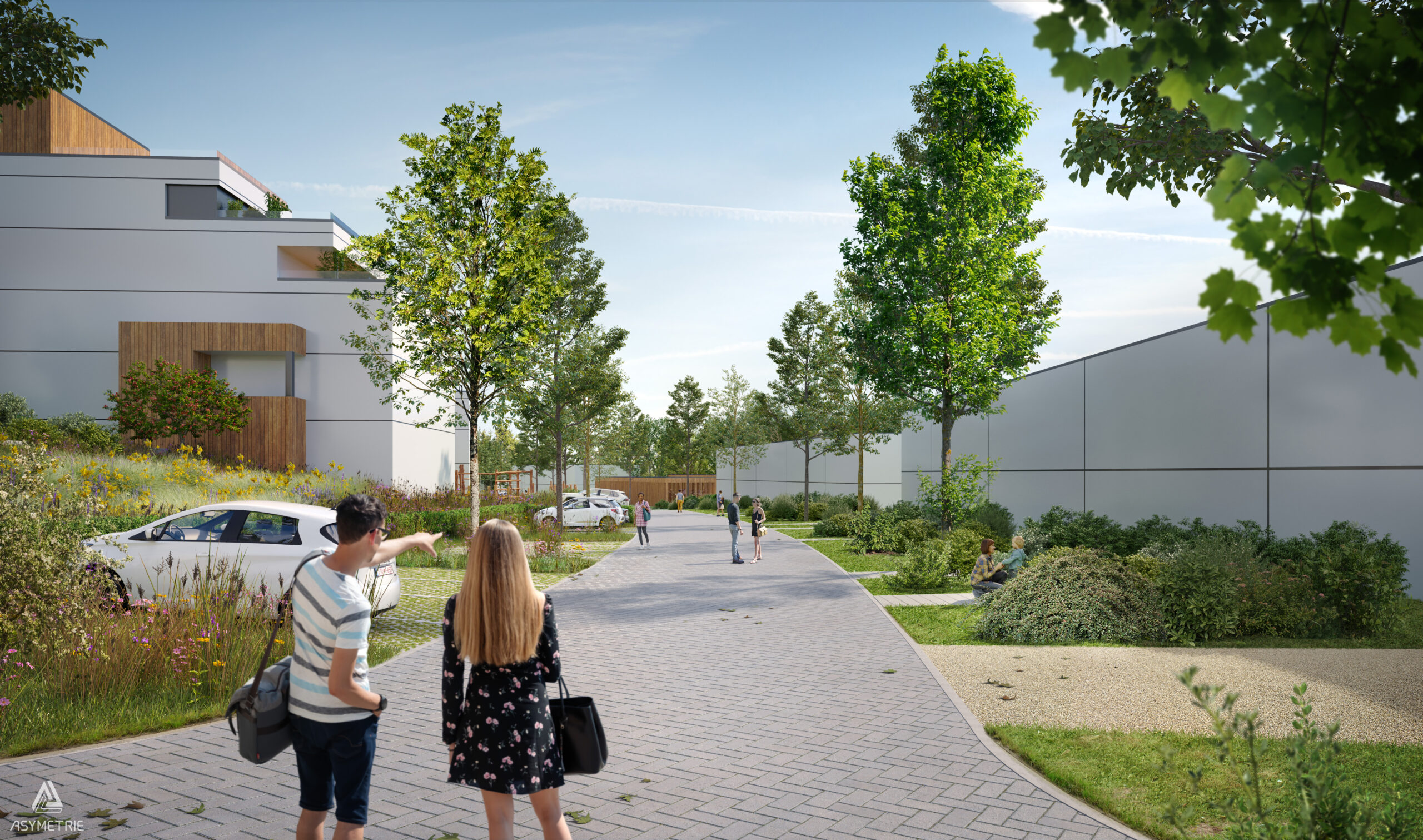 Gni Consulting Aubange Urbanisation rue Rougefontaine Vue C 210402